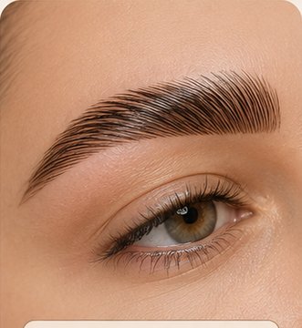 Brow Lamination and Tint